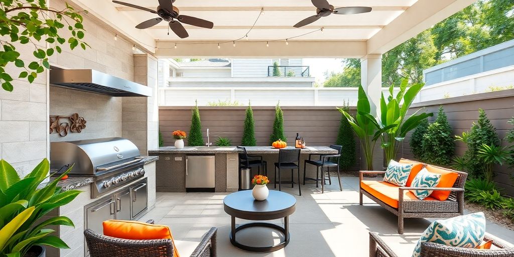 Outdoor kitchen
