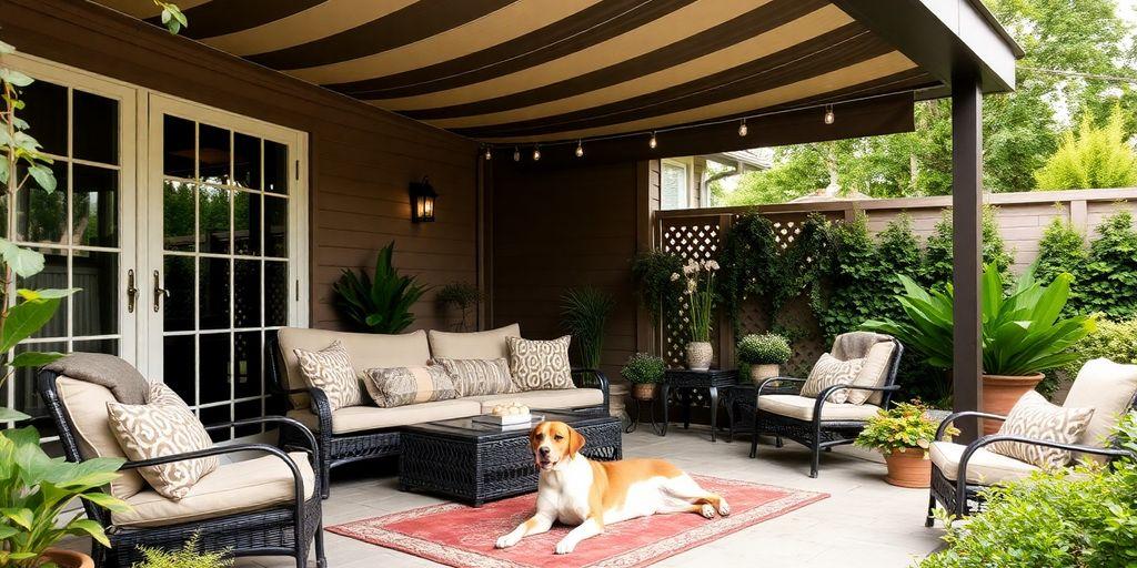 Designing a Pet-Friendly Patio Ideas for Outdoor Spaces 
