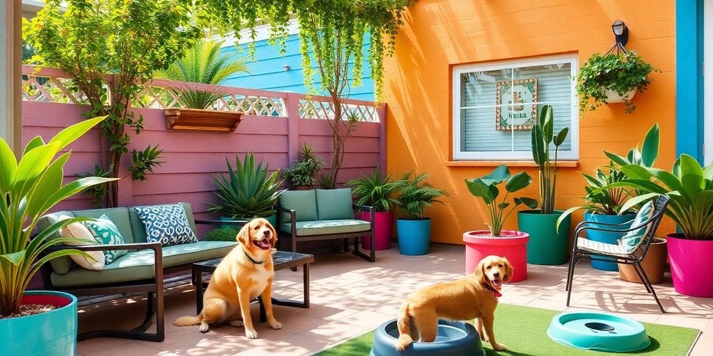 Designing a Pet-Friendly Patio Ideas for Outdoor Spaces
